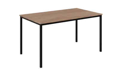 JPT 140 Jídelní stůl 1394 x 800 mm, deska dub bardolino / podnož černá